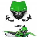 Anxin Dirt Bike Headlight Motorcycle Head Light Universal For Kx125 Kx250 Kx250f Kx450f Klx250 Supermoto Enduro Motocross Pit 