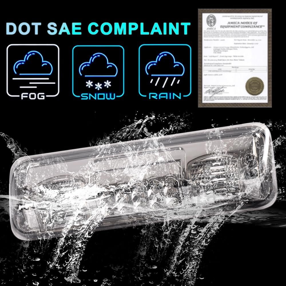 Led Bar Third Brake Light For Ford F150 Pickup 2004 2008 Tail Cargo Lamp With Smoky Lens And Clear Housing Fo2890103