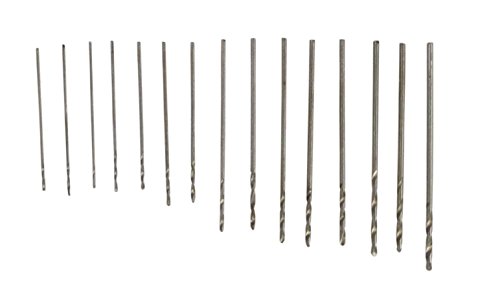 Se 82615md High Speed Steel Drill Bit Set 0 3 To 1 Mm 15 Pcs