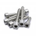 M2 100pcs Tapping Screws Stainless Steel Hex Socket Cap Head Self-tapping Screw M2 X 16mm