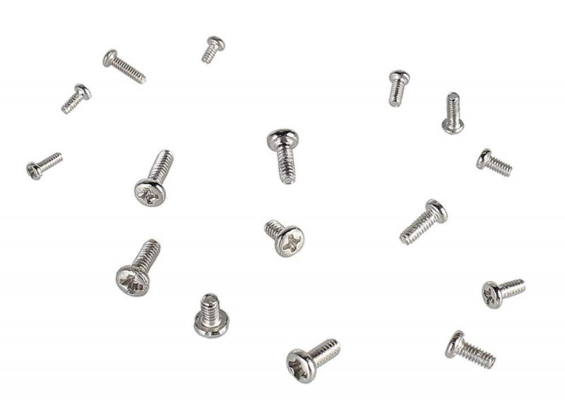 Guard4u 750pcs 15-size Metric M1 2 4 6 7 Stainless Steel Phillips Pan Head Small Machine Screws Assortment Kit