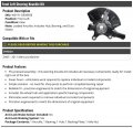 Front Left Driver Side Steering Knuckle Kit With Hub Bearing And Dust Shield Compatible 2005-2011 Mercury Mariner