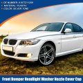 Uxcell Left Driver Side Front Bumper Headlight Washer Nozzle Cover Cap No 61677211209 For Bmw 3 Series E90 E91 2009 2010 2011