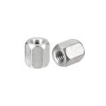 M4 X 0 7-pitch 8mm Length Coupling Nuts 10pcs 304 Stainless Steel Metric Hex Rod 