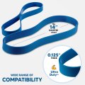 Urethane Band Saw Tires For Ridgid Model Bs1400 14 In Bandsaw Tire 2 Pack Ultra Duty 0 125 Thick No Adhesive Needed Blue Max