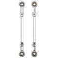 Pro Bat 2pcs 160mm 6 3 Universal 8 66 X 5 16 8mm Tie Rod End Steering Kit Go Kart Off Road Dirt Bike Atv 