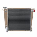 3 Row Aluminum Radiator For 1985 To 1994 Ford Explorer Ranger Mazda B4000 4 0l Alloyworks-3011 Polished Finish With 