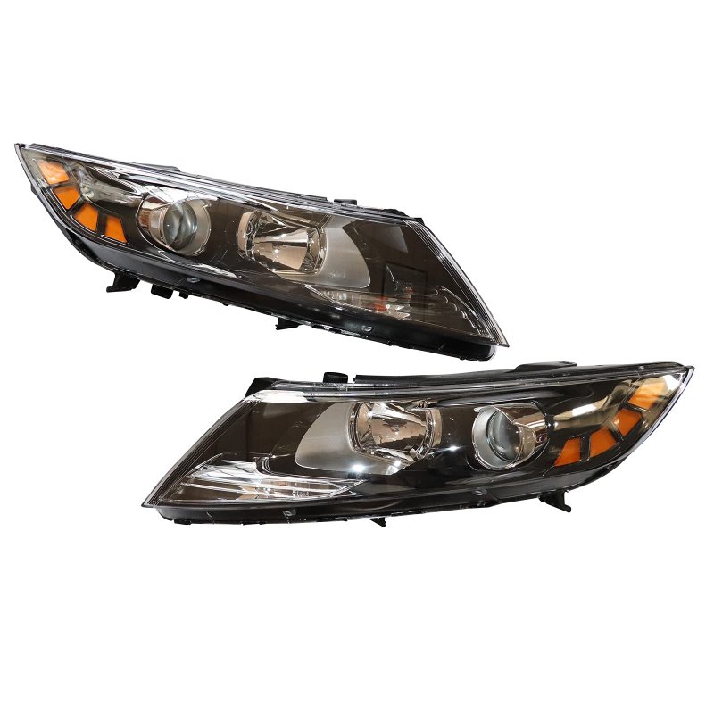 Loyalheartdy For 2011 2012 2013 Kia Optima Halogen Headlights Assembly Passenger And Driver Side Oe Replacement Left Right