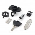 Fsfy Motorcycle Rear Passenger Seat Cover Cushion Lock Key Replacement For Bmw S1000rr 2010-2017