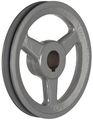 Tb Woods Ak641 Fhp Bored-to-size V-belt Sheave A Belt Section Groove 1 Bore Cast Iron 6 25 Od 4000 Max Rpm 