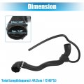 Uxcell Upper Radiator Coolant Hose For Mercedes-benz Cl500 2000-2006 Cl55amg 2001 2002 S430 No A2205010182