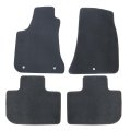 Velour Floor Mats For Dodge Challenger 2015 2023 Custom Fit 4 Piece Set Anti Slip Rubber Backing Waterproof And Dirt Trapping