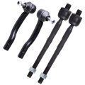 4pc Front Inner Outer Tie Rod End Ev467 Es800426 Es800427 For 1999 2005 Suzuki Grand Vitara And 2002 2006 Xl 7 