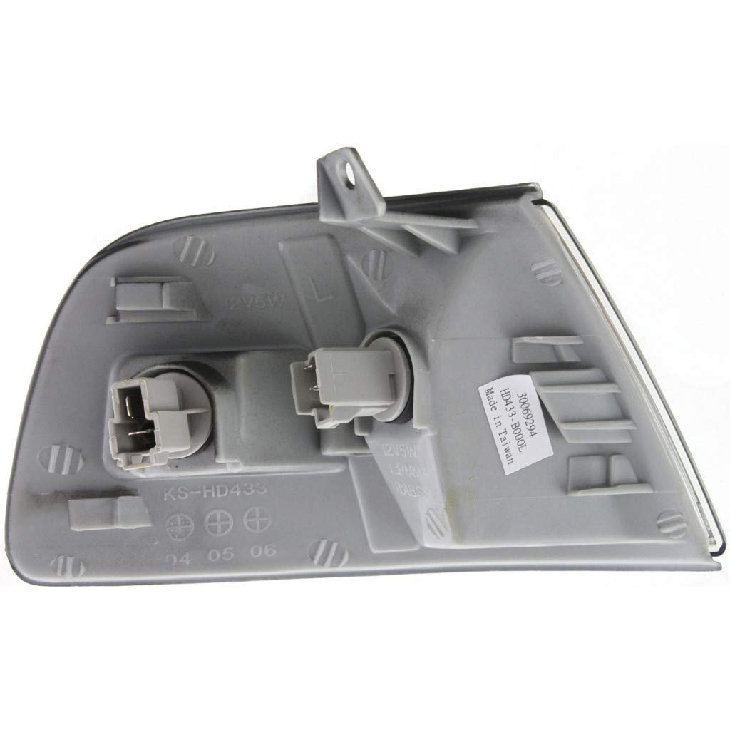 Honda Civic Corner Light 1990 1991 Driver Side Clear And Amber Lens Hatchback Ho2550104 34350sh3a11