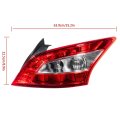 Tail Lamp Light Replacement For Nissan Maxima 2009-2011 Red Lens Passenger Side Halogen Brake Outer Ni2801193