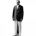 H25028 Woodrow Wilson Cardboard Cutout Standup 