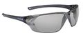 Prism Safety Eyewear 253-pr-40059 With Shiny Black Rimless Frame Silver Mirror Anti Fog And Scratch Polycarbonate Lens Uva Uvb 