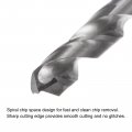 Uxcell Solid Carbide Drill Bits 6mm C2 K20 Tungsten Jobber Straight Shank Drilling Tool For Stainless Steel Aluminum Iron Metal