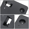 Gm1068179 Factory Style Front License Plate Mounting Bracket Compatible With Gmc Acadia 17-19 Matte Black