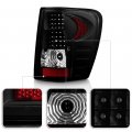 Acanii For Black 1999-2004 Jeep Grand Cherokee Led Tail Lights Brake Lamps 99-04 Left Right