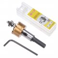 Uxcell 23mm Hss Drill Bit Hole Saw Stainless High Speed Steel Metal Alloy