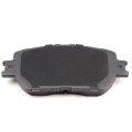 Brake Pad Set 8pcs Front Ceramic Rear Semi Metal For Toyota Camry 2 4l 2002 2006 3 0l 3l 2004 D908 D828 