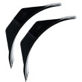 Rv Entry Door Corner Radius Block 4 In Rp-crnerblok-door-2 2 Pack For Square Cutouts Black