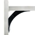 Rv Entry Door Corner Radius Block 4 In Rp-crnerblok-door-2 2 Pack For Square Cutouts Black