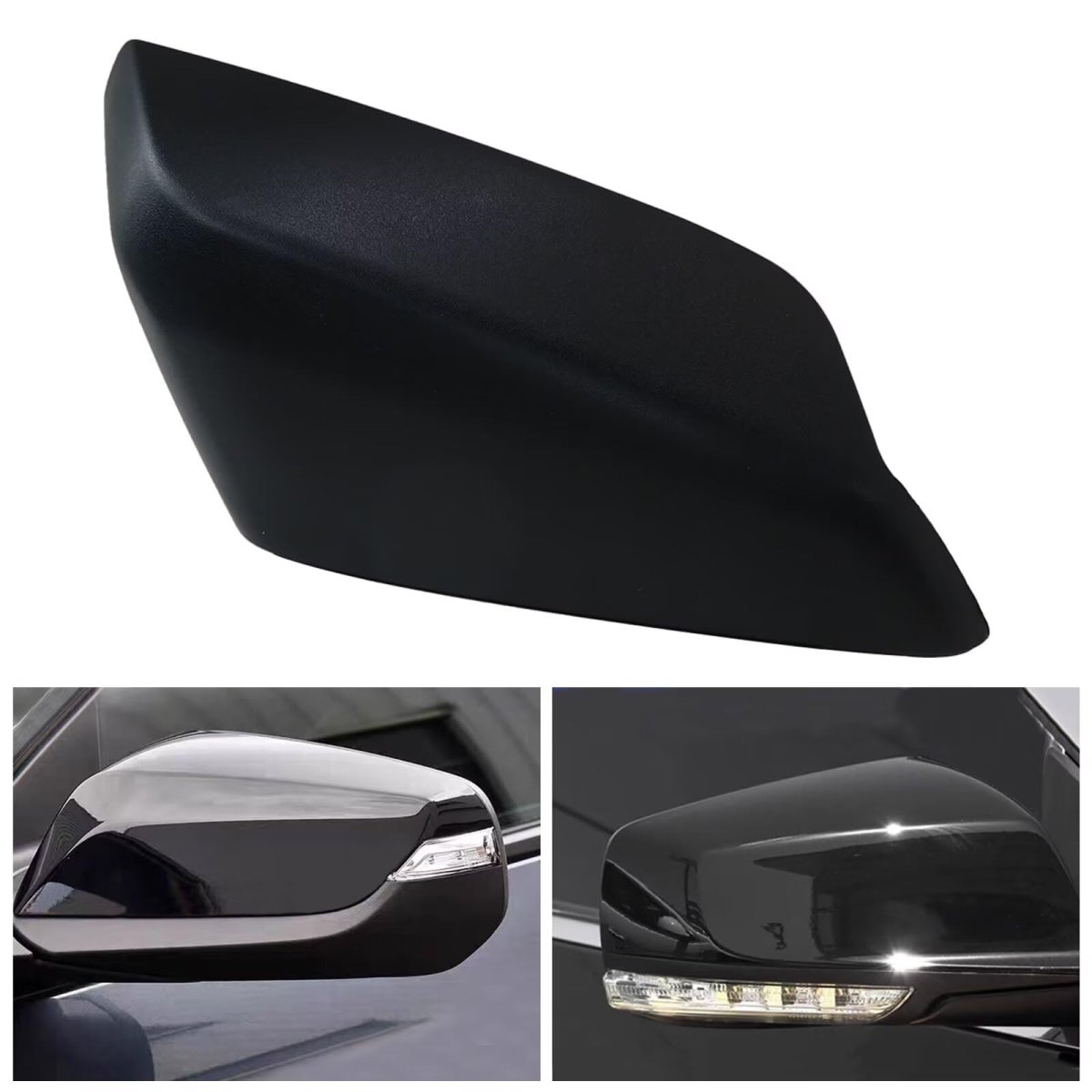 2024 Version Mirror Cap Cover Passenger Side For Chevrolet Malibu 2016-2020 Black 84026842