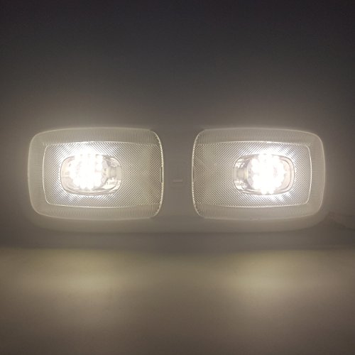 10 New Rv Led 12v 4200k Ceiling Fixture Double Dome Pancake Light For Camper Trailer Marine