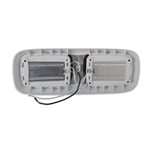 10 New Rv Led 12v 4200k Ceiling Fixture Double Dome Pancake Light For Camper Trailer Marine