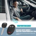 X Autohaux L2c0007t 315mhz Keyless Entry Remote Ignition Transponder Key Fob For Chevrolet Colorado Ls Lt 2004-2012 Venture