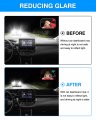 Autorder Dashboard Cover Mat For Toyota Corolla Cross 2022 2023 2024 Accessories Flannel Dash Sunshade Glare Uv Rays Protector