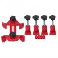 Qiilu 9-pc Set Engine Timing Tool Auto Car Dual Cam Clamp Camshaft Sprocket Gear Locking Kit