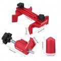 Qiilu 9-pc Set Engine Timing Tool Auto Car Dual Cam Clamp Camshaft Sprocket Gear Locking Kit