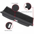 Aintier Trunk Cargo Cover For 2016-2018 Fit Smart Fortwo Black