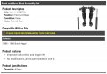 Front And Rear Strut Coil Assembly Set Of 4 Compatible With 1988-1996 Buick Regal