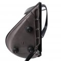 Ocpty Black Passenger Side View Mirror Metallic Finish With Power Adjustment Manual Folding Heated Memory Turn Signal