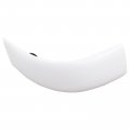 Applianpar Driver And Passenge Side Roof Molding Trim Oxford White For Ford F250 F350 F450 F550 Super Duty 1999-2007