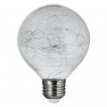 Feit Electric Fy G25 Sw Cr Led 1w Decorative Fairy Crackle Glass Magical Glow G25 27k Led Light Bulb 4 9 H X 3 1 D 2700k Soft