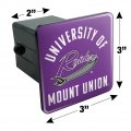 University Of Mount Union Raiders Tow Trailer Hitch Cover Plug Insert
