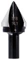 Unibit 7 8 In Step Drill Bit With 3 Shank High Speed Steel 10311zr 