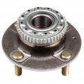 Aintier Rear Wheel Hub Assembly Fit For 2001-2006 Hyundai Elantra 2005-2009 Kia Spectra Spectra5 4 Lugs W Abs Bearing 512195 1
