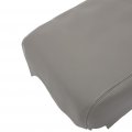 Ocpty Armrest Center Console Lid Skin Cover Leather For 2007 2008 2009 2010 2011 2012 2013 Toyota Tundra Gray