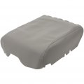 Ocpty Armrest Center Console Lid Skin Cover Leather For 2007 2008 2009 2010 2011 2012 2013 Toyota Tundra Gray