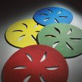 Norton 94115 Sand Dollar Surface Prep Pads 16 Inch Diameter Fine Yellow Grit Per 4 