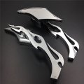 Smt-alloy Twist Diamond Custom Mirror Compatible With Yzfr1 R1 R6 Fzr600 Yzf600r Chrome B00rue3b9g