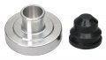 Trans-dapt Performance 6000 Aluminum Cap And Push-in Breather 