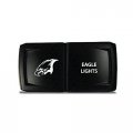Ch4x4 Rocker Switch V2 Eagle Lights Symbol Horizontal Red Led