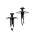 Ford Mustang 1994 To 2014 Multi Purpose Retainers Nylon Black Clips 10mm Head 1 4 In Shaft 2 Pieces Replacement For N804375 And 